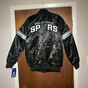 San Antonio Spurs Starter bomber jacket NWT men’s size medium